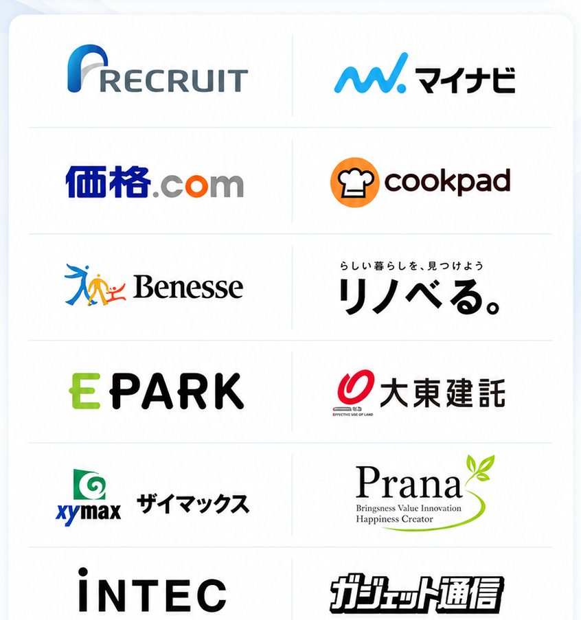 LAPUP 支援企業ロゴ